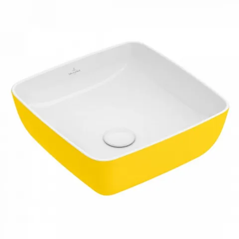 Раковина Villeroy & Boch Artis 41х41 см, Mustard