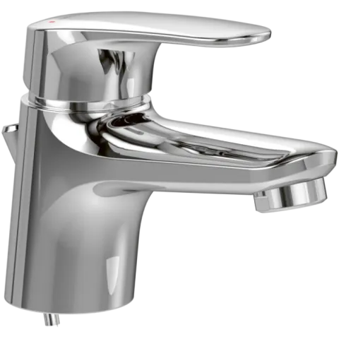 Смеситель для раковины Villeroy & Boch O.novo Start с донным клапаном, хром