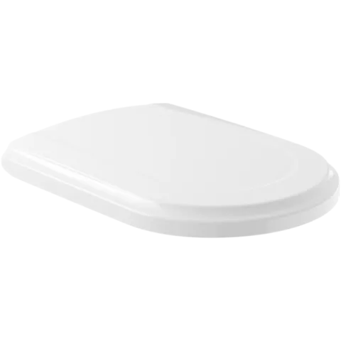 Сиденье для унитаза Villeroy & Boch Hommage с крышкой SoftClosing QuickRelease, альпийский белый CeramicPlus