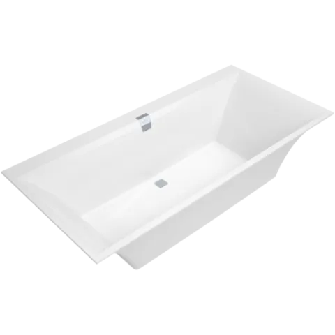 Ванна Villeroy & Boch Squaro Edge 12 190 x 90 см квариловая, альпийский белый
