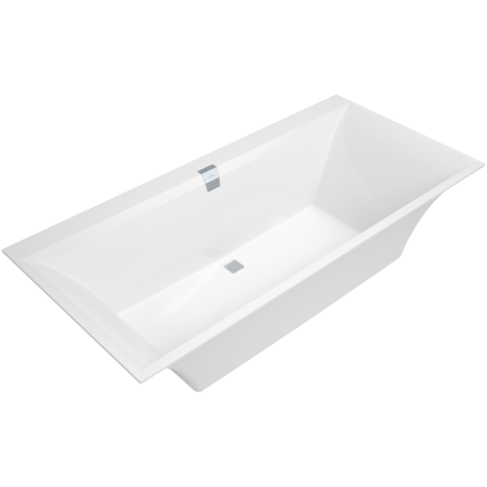 Ванна Villeroy & Boch Squaro Edge 12 190 x 90 см квариловая, альпийский белый