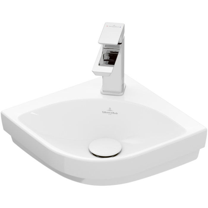 Раковина угловая Villeroy & Boch Subway 3.0 32 x 32 см, альпийский белый