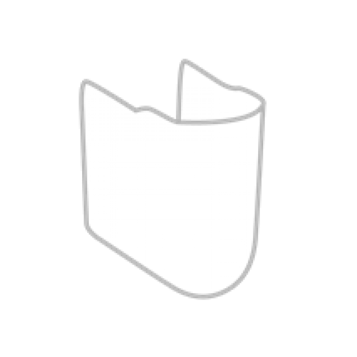 Полупьедестал Villeroy & Boch O.novo, 225 x 320 x 290 мм, альпийский белый