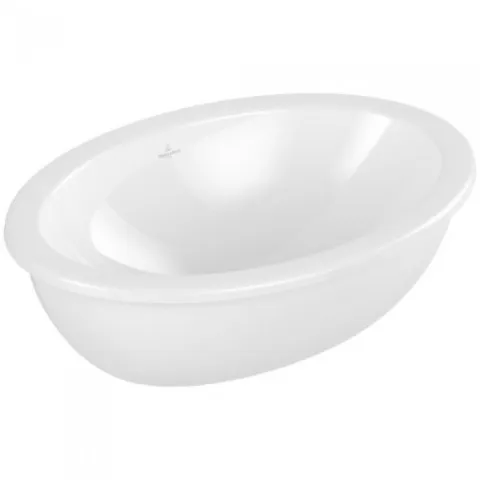 Раковина Villeroy & Boch Loop & Friends 56х37,5 с переливом, альпийский белый