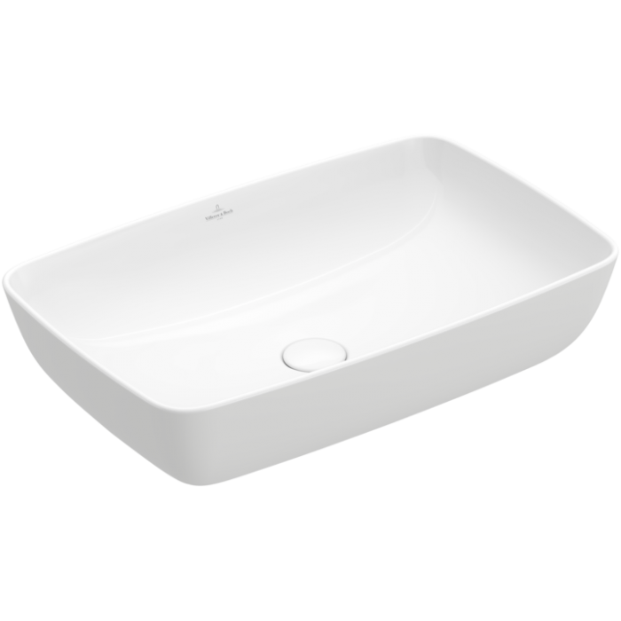 Раковина для установки на столешницу Villeroy & Boch Artis, 580 x 385 x 130 мм, без перелива, нешлифованный, альпийский белый