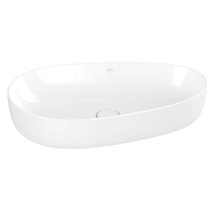Раковина накладная Villeroy & Boch Antao 650 x 400 мм, альпийский белый CeramicPlus