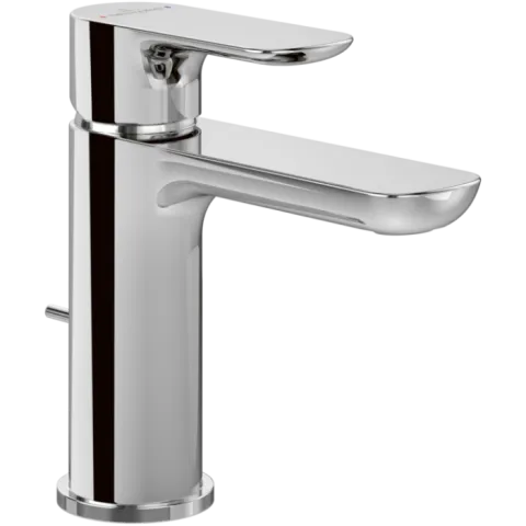 Смеситель для раковины Villeroy & Boch O.novo с донным клапаном, хром