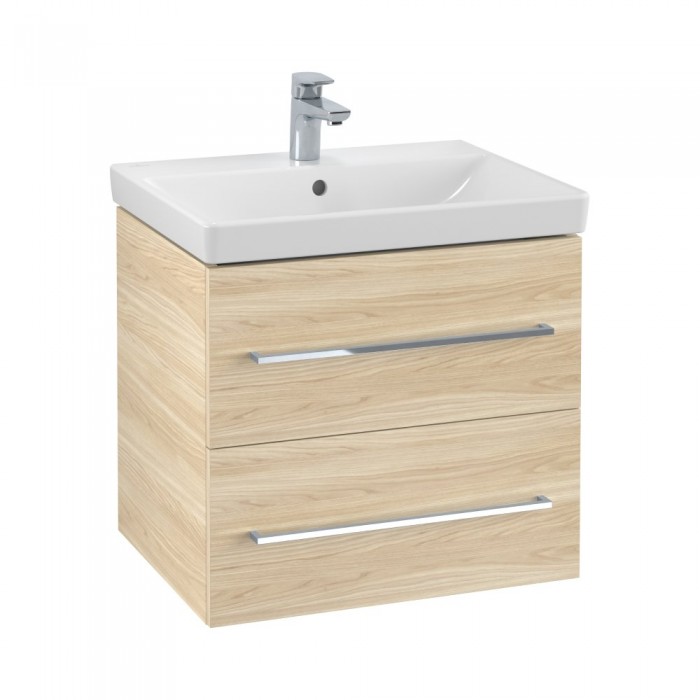 Тумба под раковину Villeroy & Boch Avento ширина 58 см, Elm Impresso