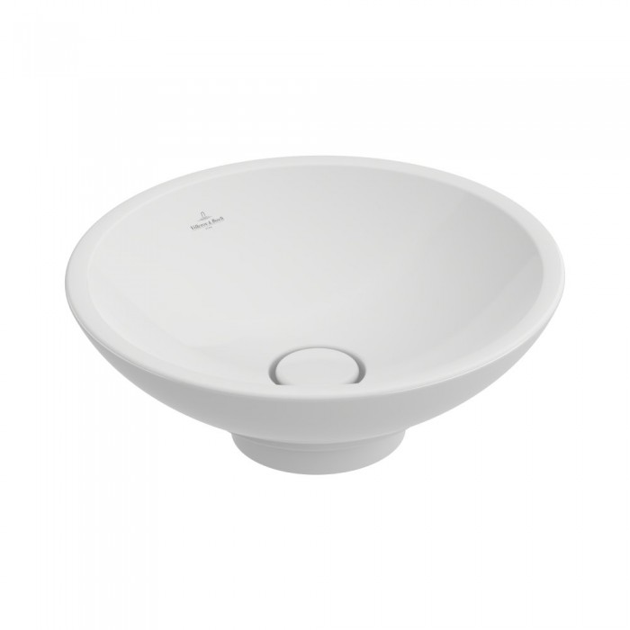 Раковина накладная Villeroy & Boch Loop & Friends 43 x 43 см, альпийский белый