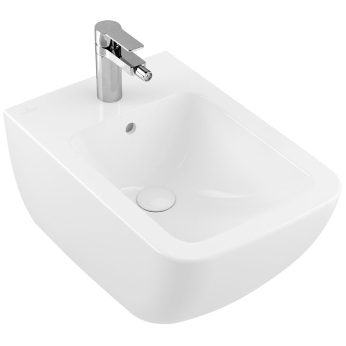 Биде Villeroy & Boch Venticello подвесное, альпийский белый
