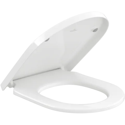 Сиденье для унитаза Villeroy & Boch Subway 3.0 с крышкой SoftClosing QuickRelease, альпийский белый