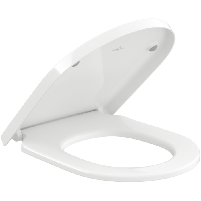Сиденье для унитаза Villeroy & Boch Subway 3.0 с крышкой SoftClosing QuickRelease, альпийский белый