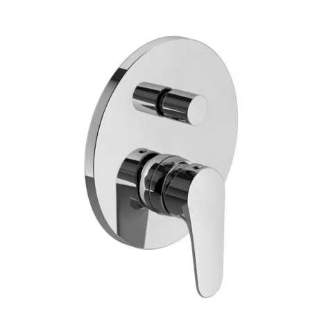 Смеситель для душа встраиваемый на 2 выхода Villeroy & Boch O.novo Start однорычажный, хром