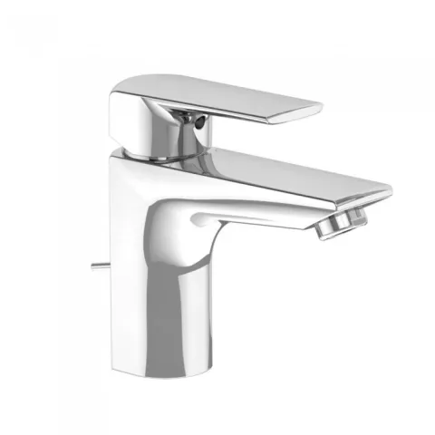 Смеситель для раковины Villeroy & Boch Subway 2.0 с донным клапаном, хром
