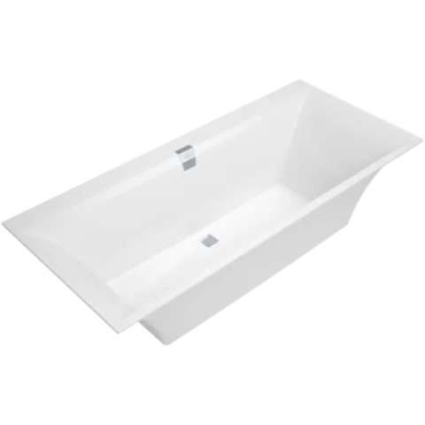Ванна Villeroy & Boch Squaro Edge 12 180 x 80 см квариловая, альпийский белый