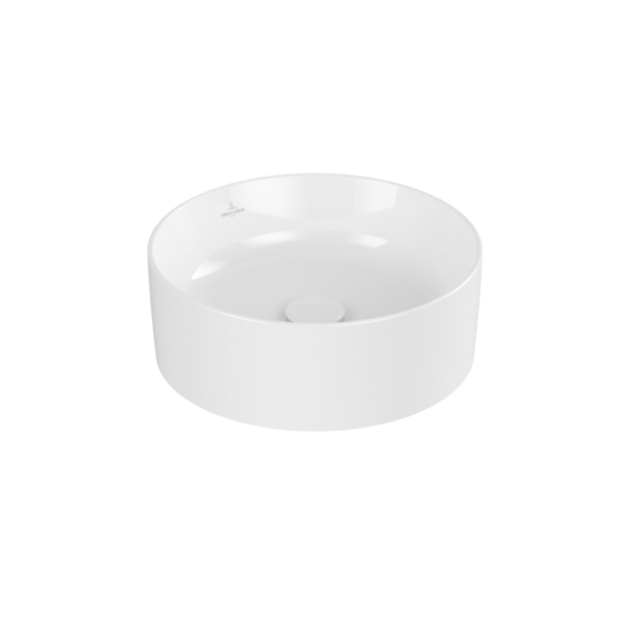 Раковина накладная Villeroy & Boch Collaro 40 x 40 см, альпийский белый