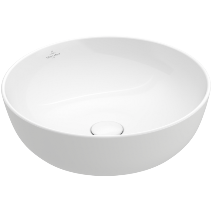 Раковина накладная Villeroy & Boch Artis 43 x 43 см, альпийский белый