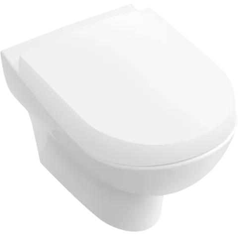 Чаша для унитаза подвесного Villeroy & Boch My Nature, альпийский белый CeramicPlus
