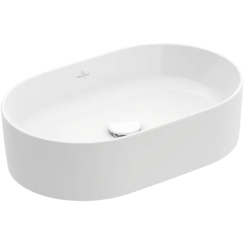 Раковина накладная Villeroy & Boch Collaro 36 x 56 см, альпийский белый