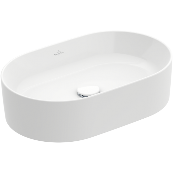 Раковина накладная Villeroy & Boch Collaro 36 x 56 см, альпийский белый